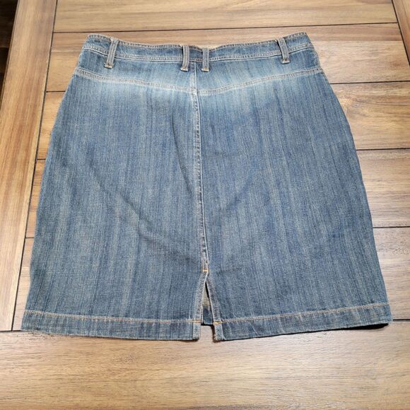 Riders Copper Collection Mini Denim Skirt - Size 11/12 M - Picture 2 of 4